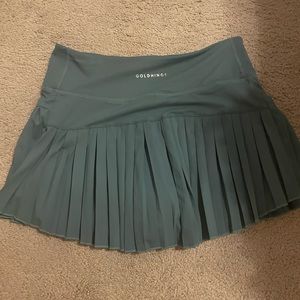 Gold hinge skirt